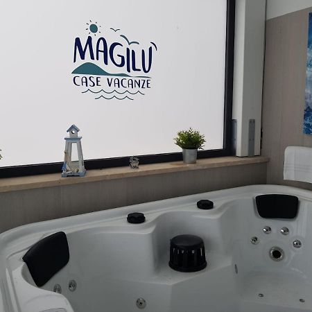 Magilu Case Con Jacuzzi Кастелламмаре-дель-Голфо Экстерьер фото